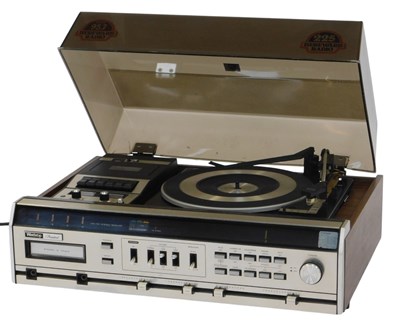 Lot 443 - A Winthrop President hi-fi, with eight track...