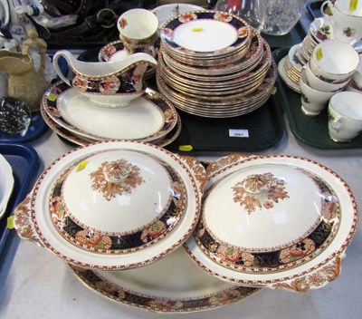 Lot 2067 - A Scottish part dinner service, including two...