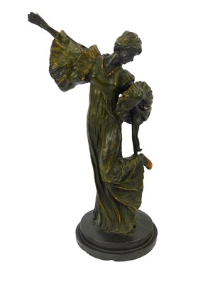 Lot 391 - After Agathon Leonard. Danseuse au Cothurne,...