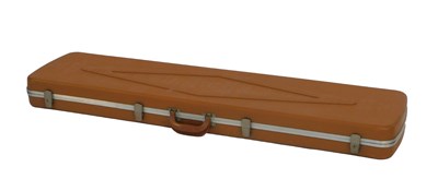 Lot 402 - A Gun Guard rifle case, 129cm long, with key.