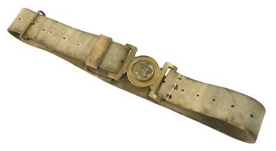 Lot 262 - A Victorian buff leather Slade Wallace type...
