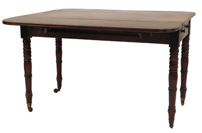 Lot 747 - A 19thC mahogany Pembroke table, the...