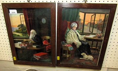 Lot 2123 - Two Sunday companion prints, one depicting a...