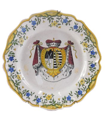 Lot 294 - An early 20thC Geo Martell French faience...