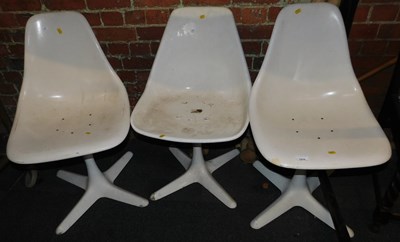 Lot 1010 - A set of three 1960s cast metal Arkana tulip...