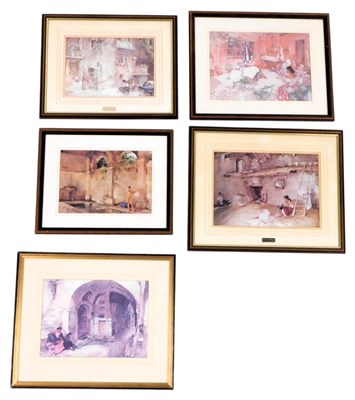Lot 415 - A group of William Russell Flint coloured...