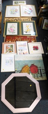 Lot 2090 - Pictures and prints, various subjects, mostly...