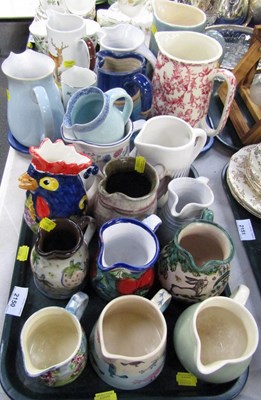 Lot 2150 - Ceramics, large collection of jugs, large and...