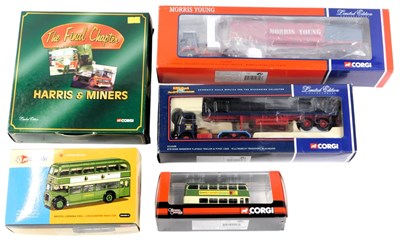 Lot 567 - A group of diecast lorries and other vehicles,...