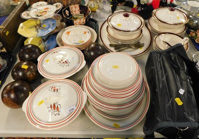 Lot 2160 - A cased set of Crown Green bowls, in bag, part...