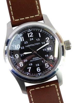 Lot 293 - A Hamilton gentleman's Khaki automatic...
