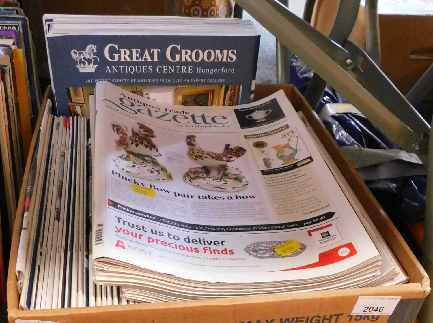 Lot 2046 - Antiques Trade Gazette magazines, approx one...