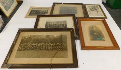 Lot 2202 - Five large framed and glazed photographs in...