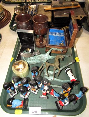 Lot 2218 - Assorted items, including a part Robinsons Jam...