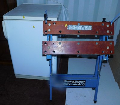 Lot 1090 - An AEG freezer, together with a Black and...