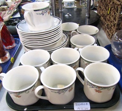 Lot 2040a - A Royal Doulton Juno pattern part tea service....