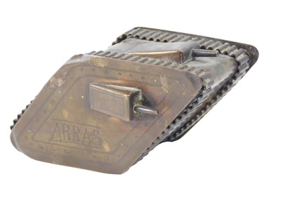 Lot 284 - Trench Art. Model of a British Mk IV Male tank,...