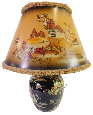 Lot 599 - A Royal Winton pottery Pekin pattern table...