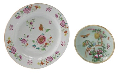 Lot 150 - A late 18th/early 19thC Chinese famille rose...