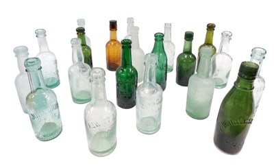 Lot 199 - A quantity of mineral bottles, various names,...