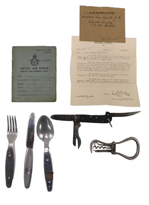 Lot 288 - A Royal Air Force service and release...