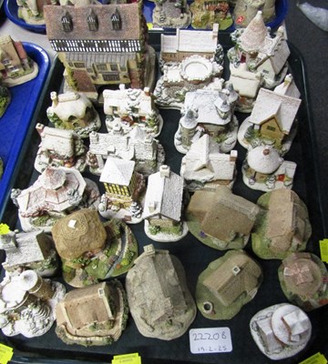 Lot 2220b - Miniature housing models, including Daisy...