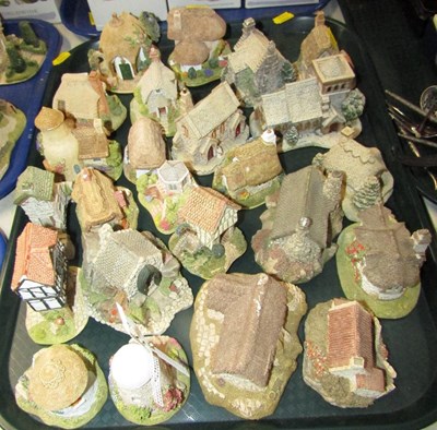 Lot 2220D - Miniature housing models, including Strawberry...