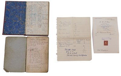 Lot 715 - A Fulbeck Pig Club list of subscribers and...