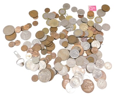 Lot 803 - A quantity of British and foreign coins, to...