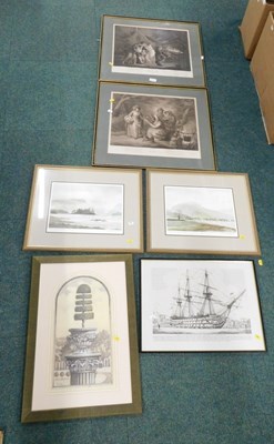 Lot 2113 - Various pictures, prints, etc., to include...