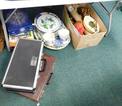 Lot 2117 - General household effects, to include board...