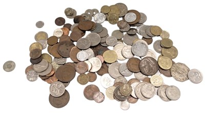 Lot 387 - A quantity of foreign coins, to include some...