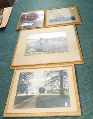 Lot 2169 - Pictures, prints, etc., to include...