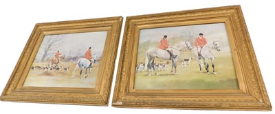 Lot 562 - After RP Reynolds. Hunting scenes, a pair,...