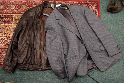 Lot 2221 - A Debenhams gentleman's wool tweed blazer,...