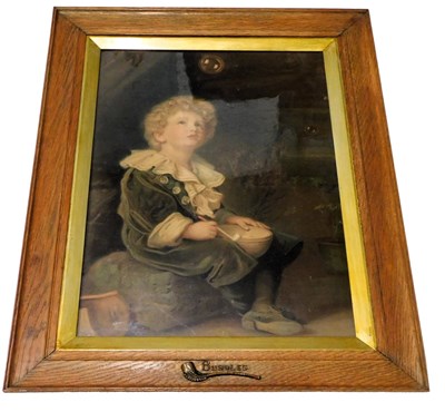 Lot 583 - After Millais. Bubbles, coloured print, in...