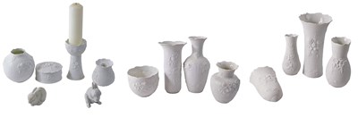 Lot 246 - A collection of Kaiser porcelain vases,...