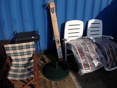 Lot 1651 - A quantity of garden furniture, to include...
