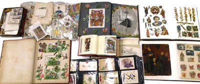 Lot 655 - A large collection of Victorian colour printed...