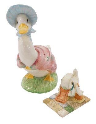 Lot 493 - A large Royal Albert Jemima Puddle-Duck...