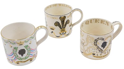 Lot 509 - A Wedgwood Silver Jubilee mug, designed by...