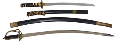 Lot 289 - A modern replica sword and scabbard, with...