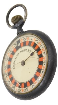 Lot 448 - An early 20thC Monaco Roulette wheel, of...