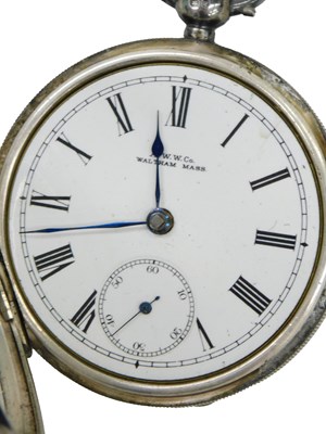 Lot 60 - A Victorian gentleman's silver cased pocket...