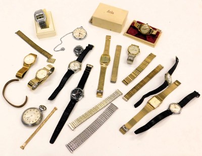 Lot 2290 - Various gentleman's wristwatches, to include...