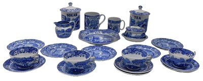 Lot 929 - A group of Copeland Spode's Italian pattern...