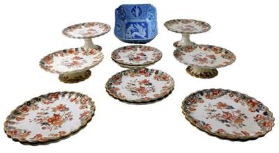 Lot 953 - A Victorian Copeland part dessert service,...