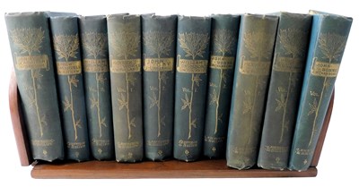 Lot 964 - A Victorian mahogany book slide, with arched...