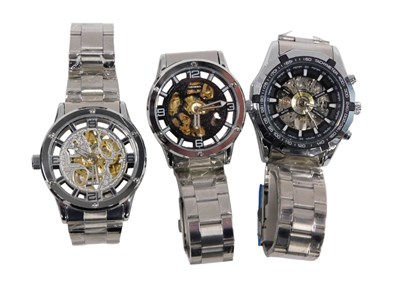 Lot 453 - Three Gentleman's watches, to include two...
