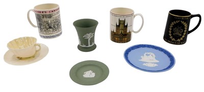 Lot 914 - Miscellaneous ceramics, to include Lincoln...